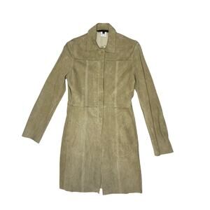 90s Guess Collection Beige Suede Lightweight Jacket